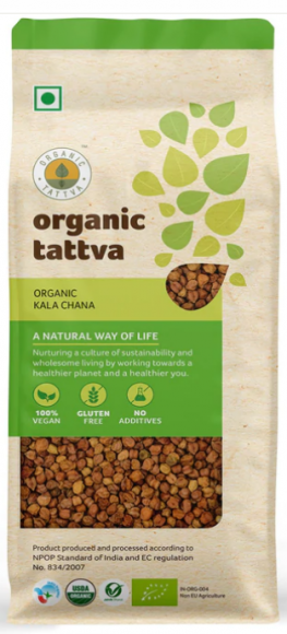 Organic TattvaOrganic Tattva: Organic Kala Chana 500g