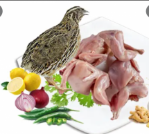Fresh Quails - Whole Without Skin, Antibiotic Residue-Free , 5 pcs approx 500-750gm
